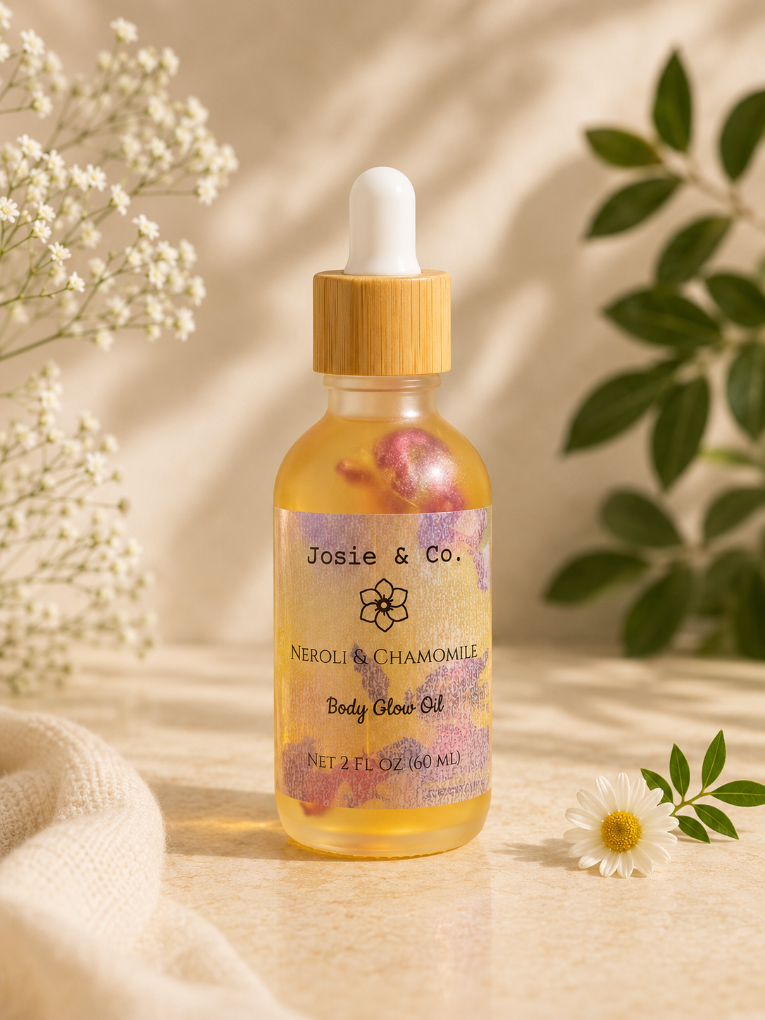 "Chamomile" Body Glow Oil