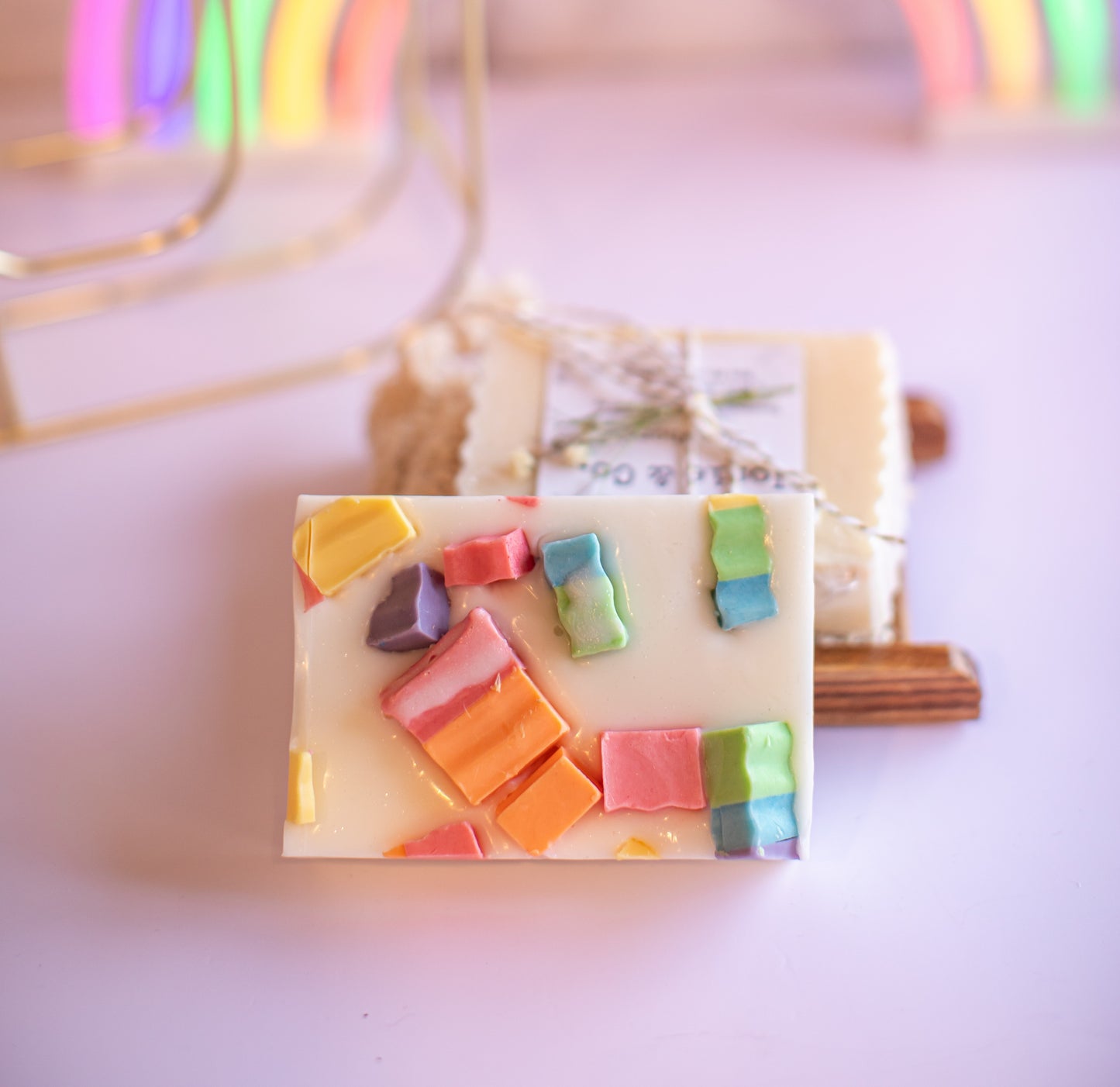 "Limited edition" Rainbow soap
