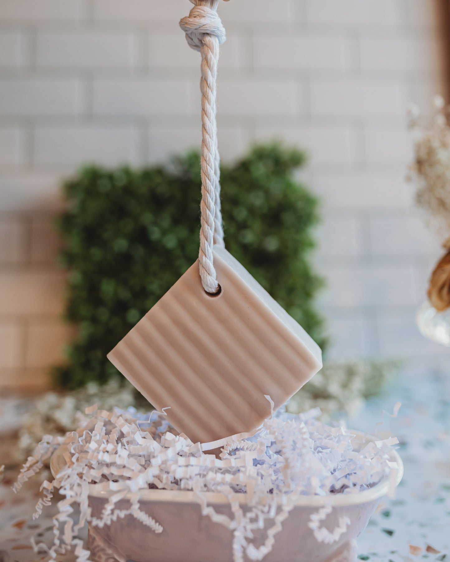 "1956 Soap on a rope Bar"