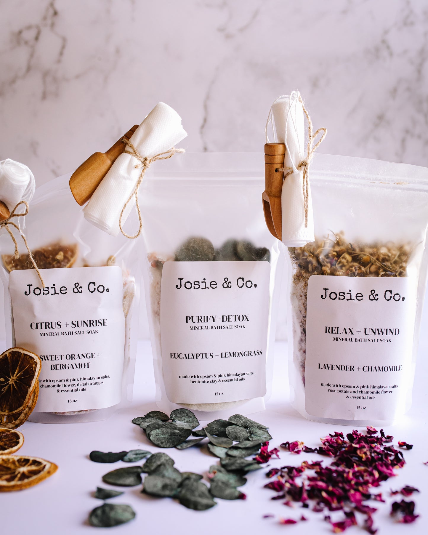 Relaxing Bath Salt Soaks