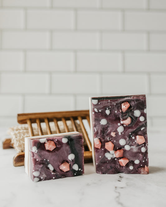 Moonstone Glow soap bar
