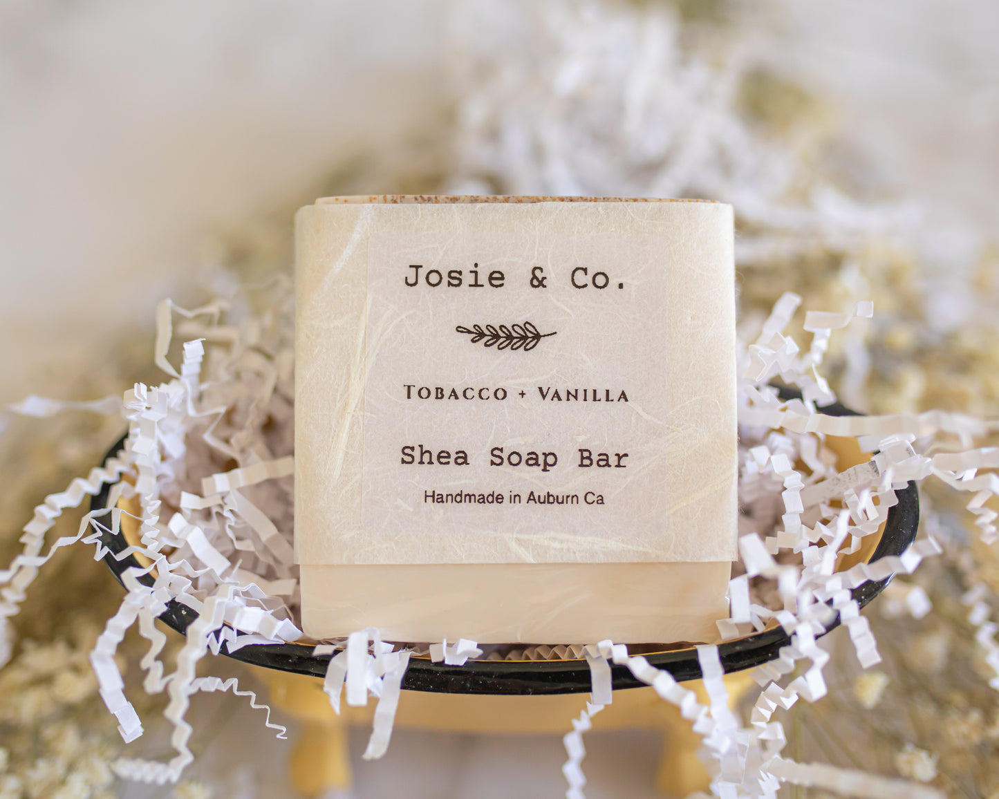 "Tobacco + Vanilla" Soap Bar
