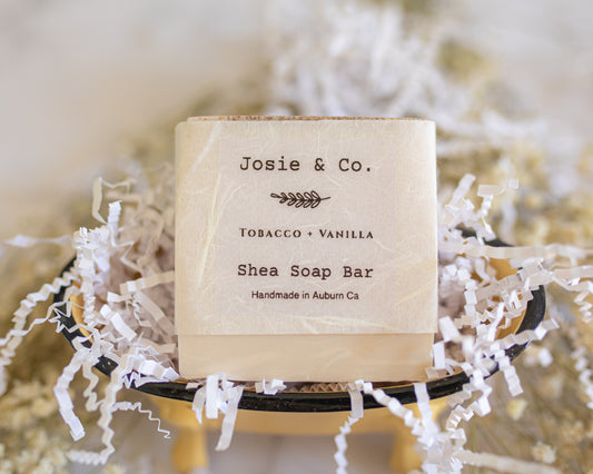"Tobacco + Vanilla" Soap Bar