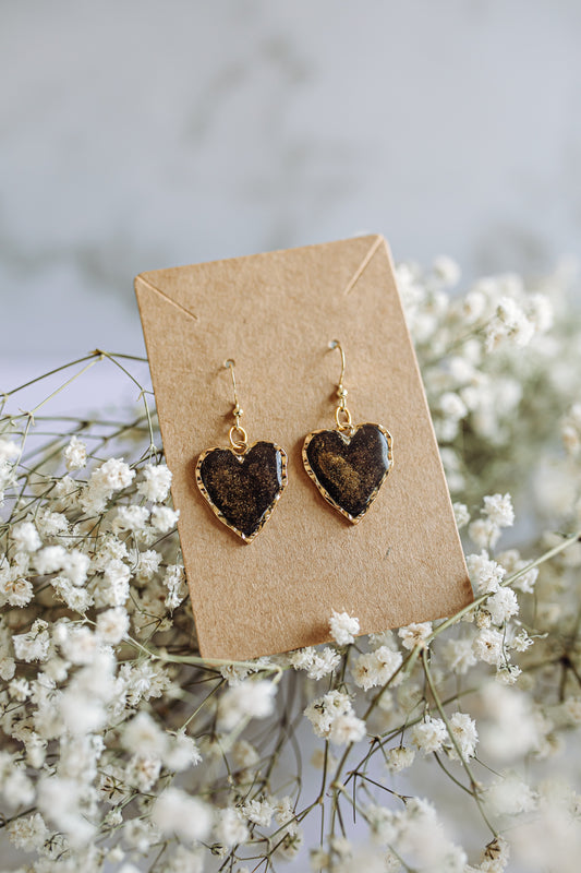 Black Hearted Golden Shimmer