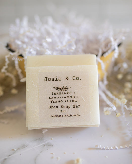 "Bergamot + Sandalwood + Ylang Ylang" Soap Bar