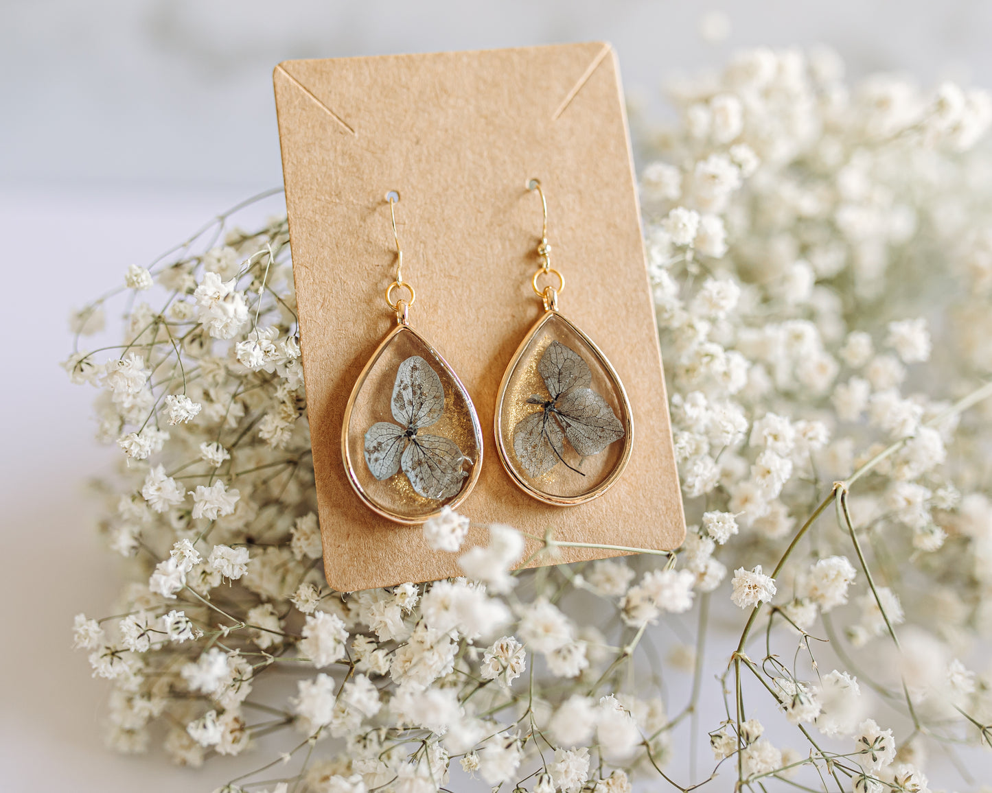 Floral tear drop