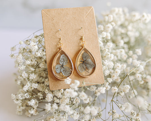 Floral tear drop