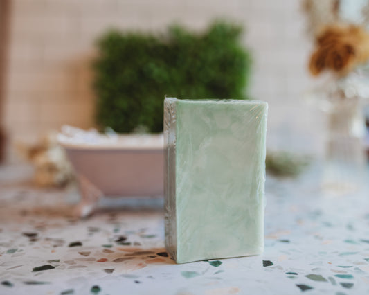 "Sandalwood + Sage Soap Bar"