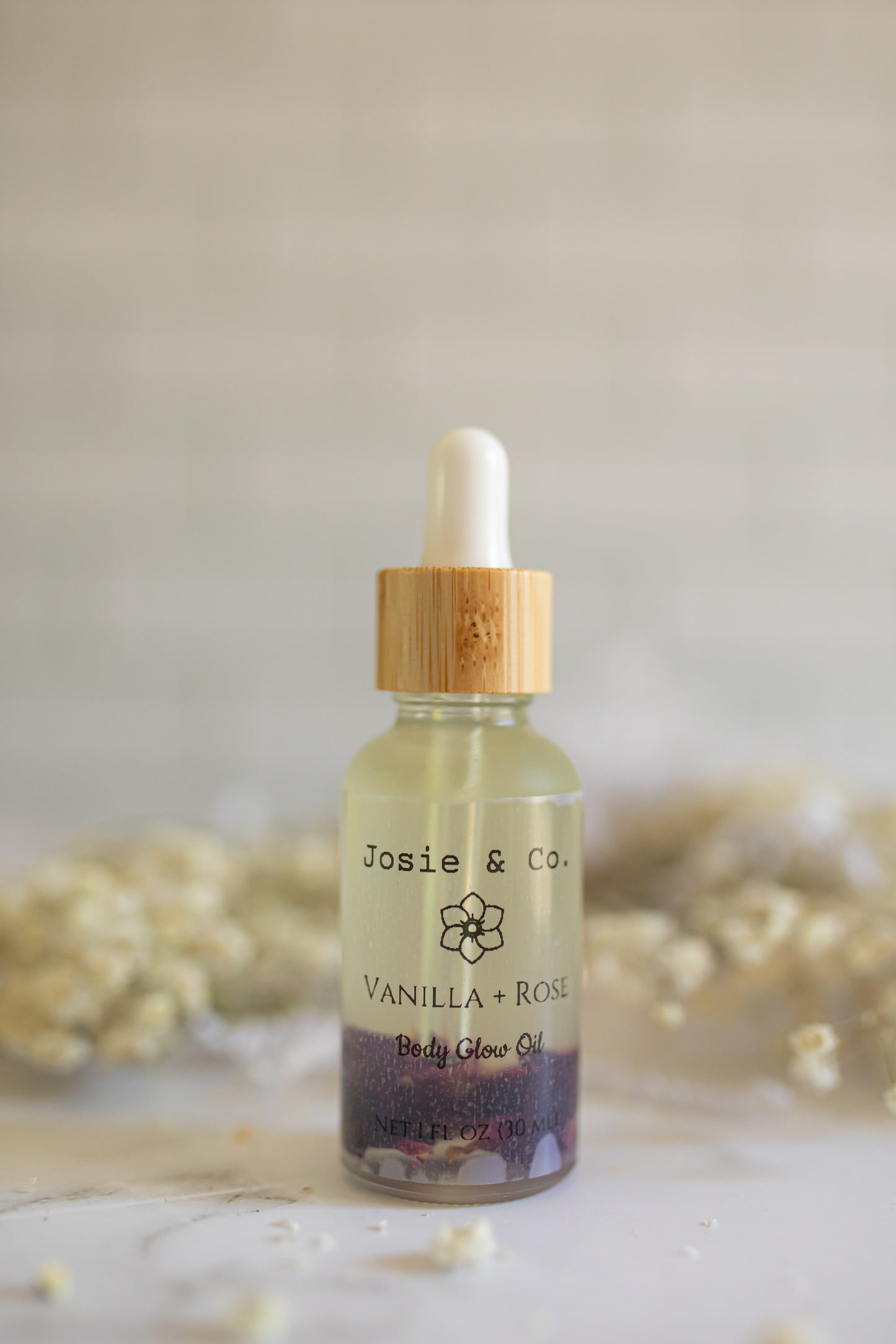 "Vanilla Rose" Body Glow Oil