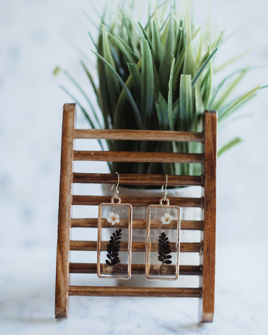 Floral & Black Fern